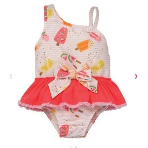 MudPie skirted one-piece swimsuit